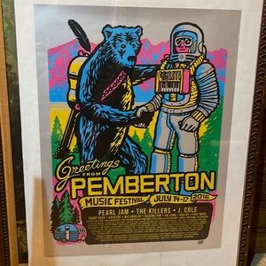 2016 Pemberton music festival poster